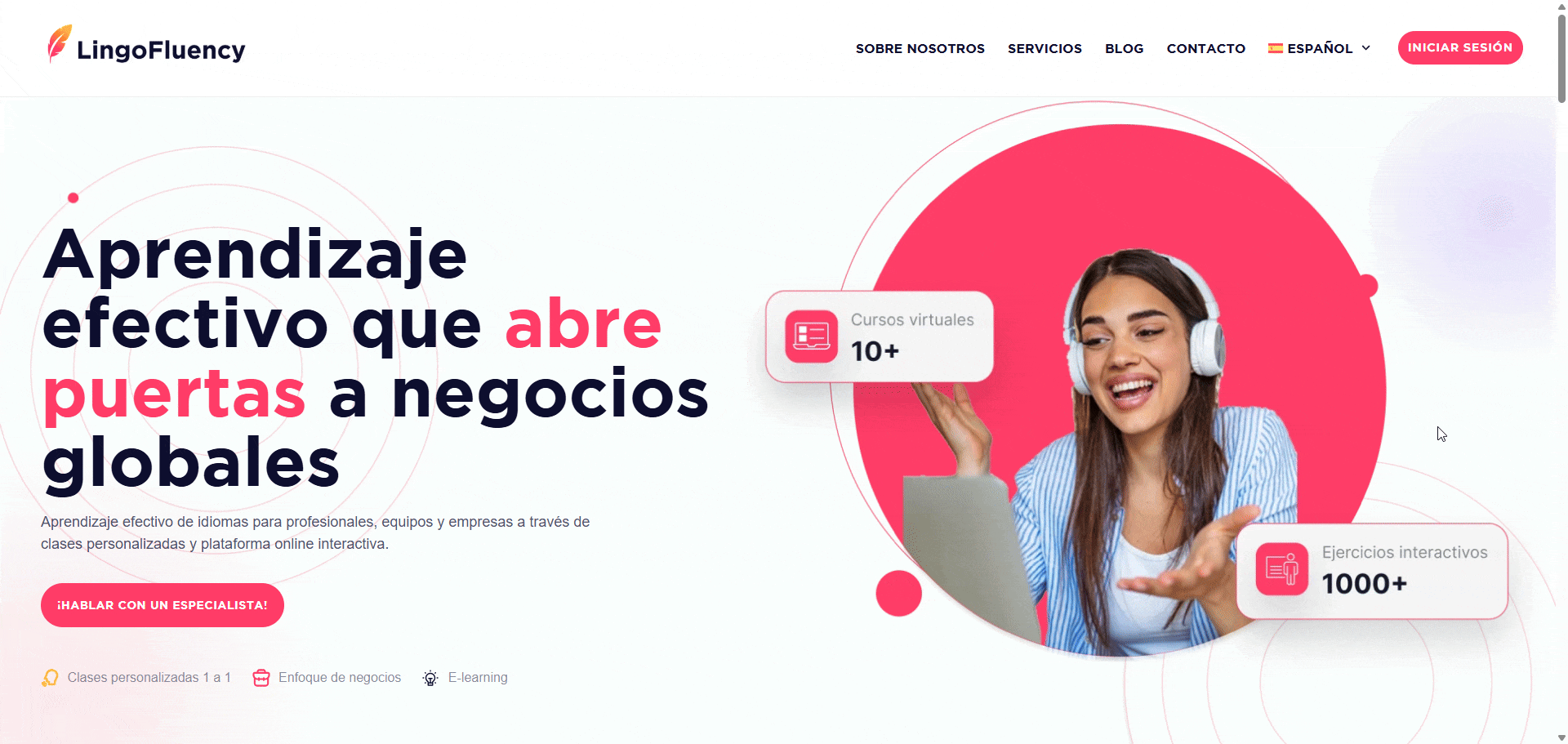 Registrarse en LingoFluency